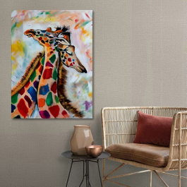 Wallity KNV4447_5070 Lienzo Decorativo Multicolor 50 x 70 cm